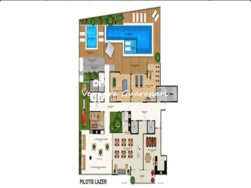 Foto 9 de Apartamento com 3 quartos à venda, 95m2 em Praia do Morro, Guarapari - ES