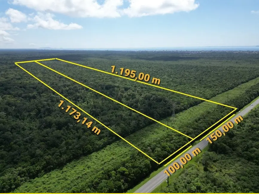 Foto 1 de Terreno / Lote à venda, 295714m2 em Guaraguaçu, Pontal Do Parana - PR