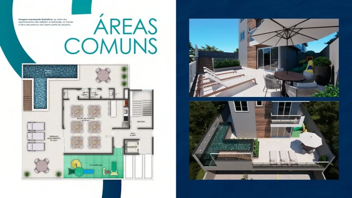 Foto 4 de Apartamento com 3 quartos à venda, 114m2 em Matinhos - PR