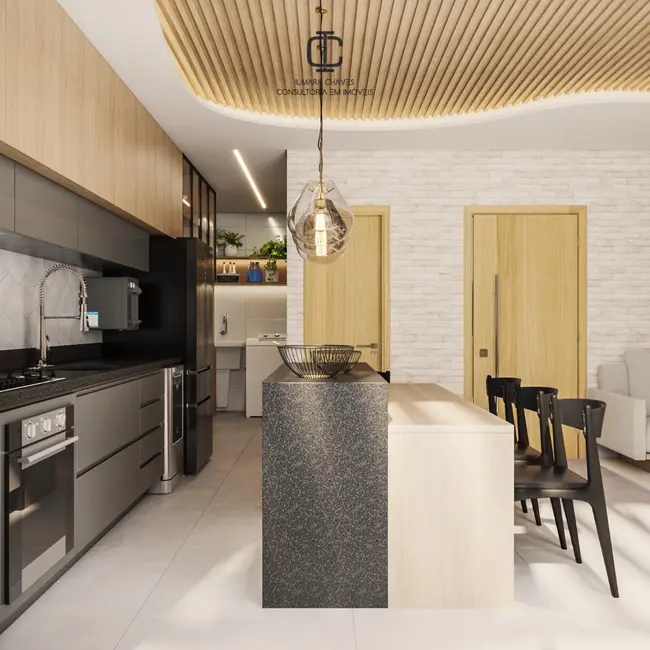 Foto 4 de Casa de Condomínio com 3 quartos à venda, 135m2 em Jardim Atlântico, Goiania - GO