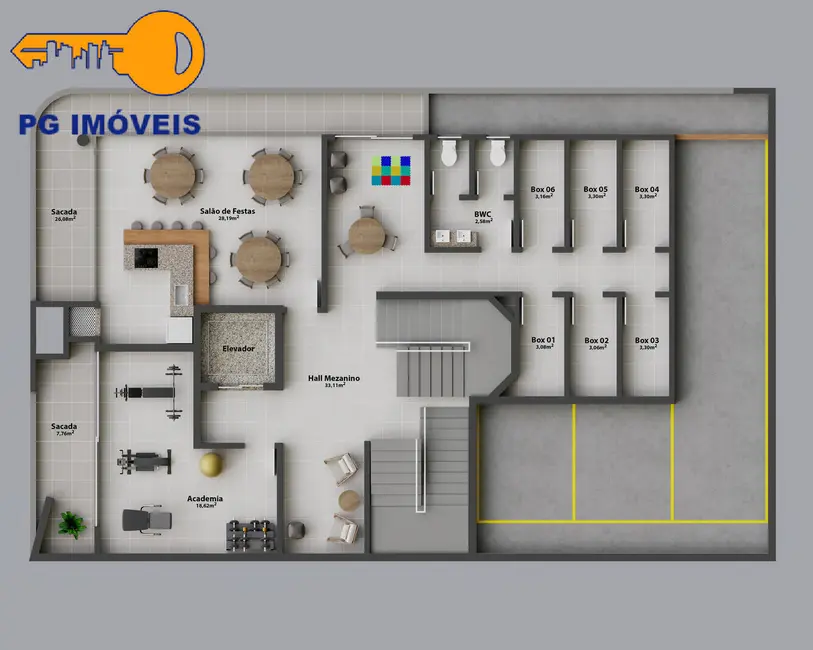 Foto 9 de Apartamento com 3 quartos à venda, 86m2 em Matinhos - PR