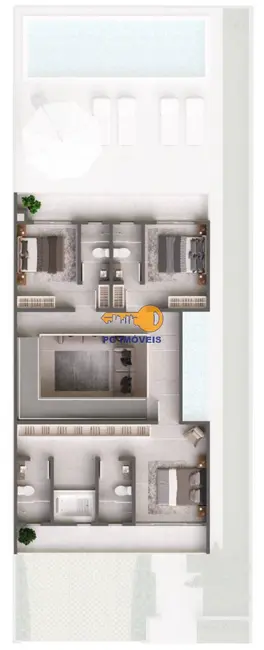 Foto 8 de Sobrado com 3 quartos à venda, 345m2 em Matinhos - PR