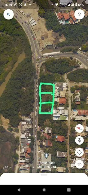 Foto 1 de Terreno / Lote à venda, 450m2 em Piratininga, Niteroi - RJ