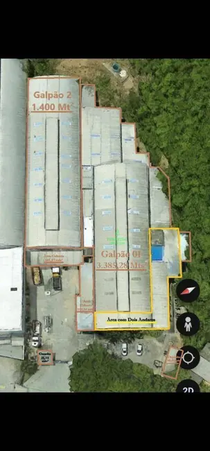 Foto 3 de Armazém / Galpão para alugar, 6000m2 em Tribobó, Sao Goncalo - RJ