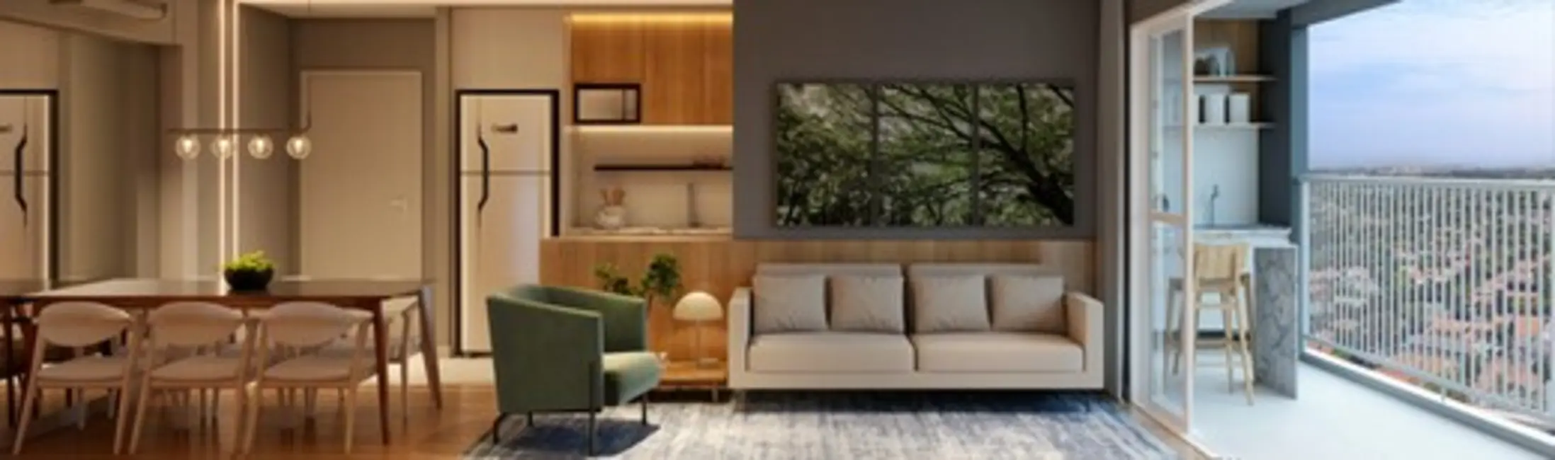 Apartamento com 3 quartos à venda, 87m2 em Campinas - SP - imagem 4 Foto 4 de Apartamento com 3 quartos à venda, 87m2 em Campinas - SP