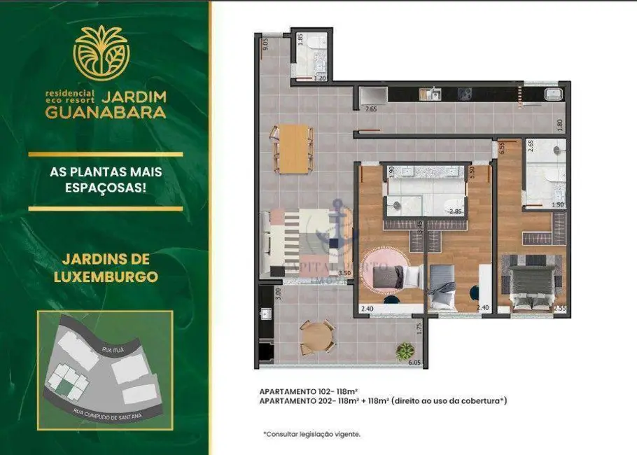 Foto 2 de Apartamento com 3 quartos à venda, 118m2 em Jardim Guanabara, Rio De Janeiro - RJ