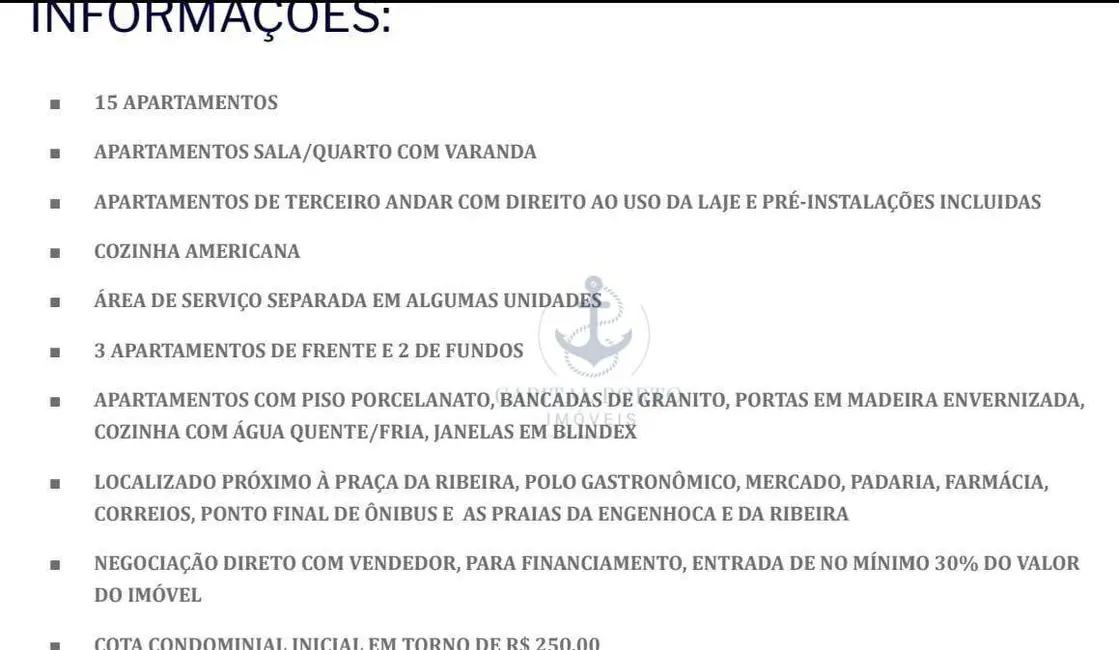 Foto 3 de Apartamento com 1 quarto à venda, 50m2 em Ribeira, Rio De Janeiro - RJ