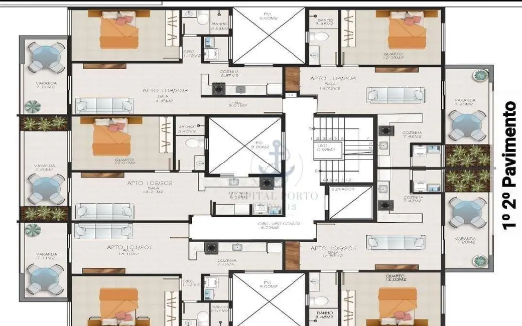 Foto 4 de Apartamento com 1 quarto à venda, 50m2 em Ribeira, Rio De Janeiro - RJ