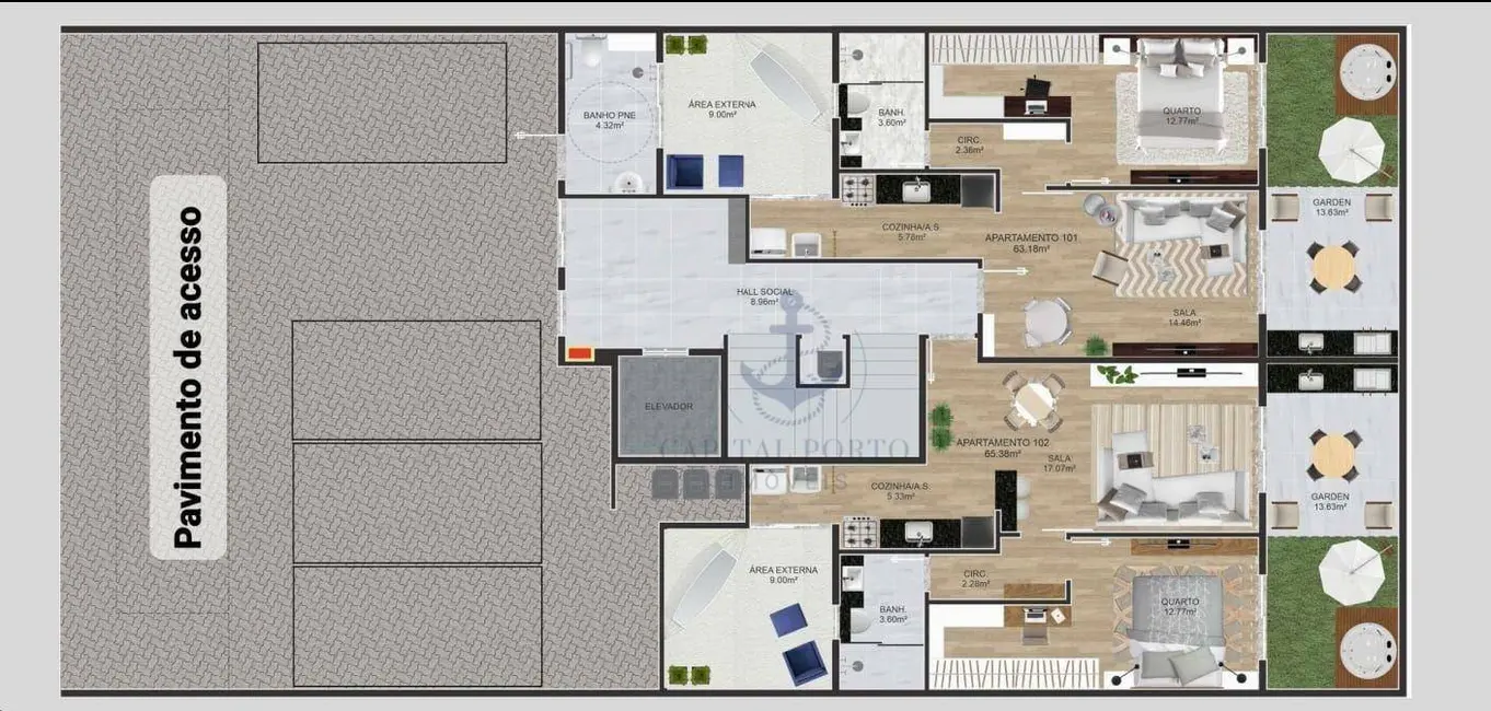 Apartamento com 2 quartos à venda, 41m2 em Flamengo, Rio De Janeiro - RJ - imagem 9 Foto 9 de Apartamento com 2 quartos à venda, 41m2 em Flamengo, Rio De Janeiro - RJ