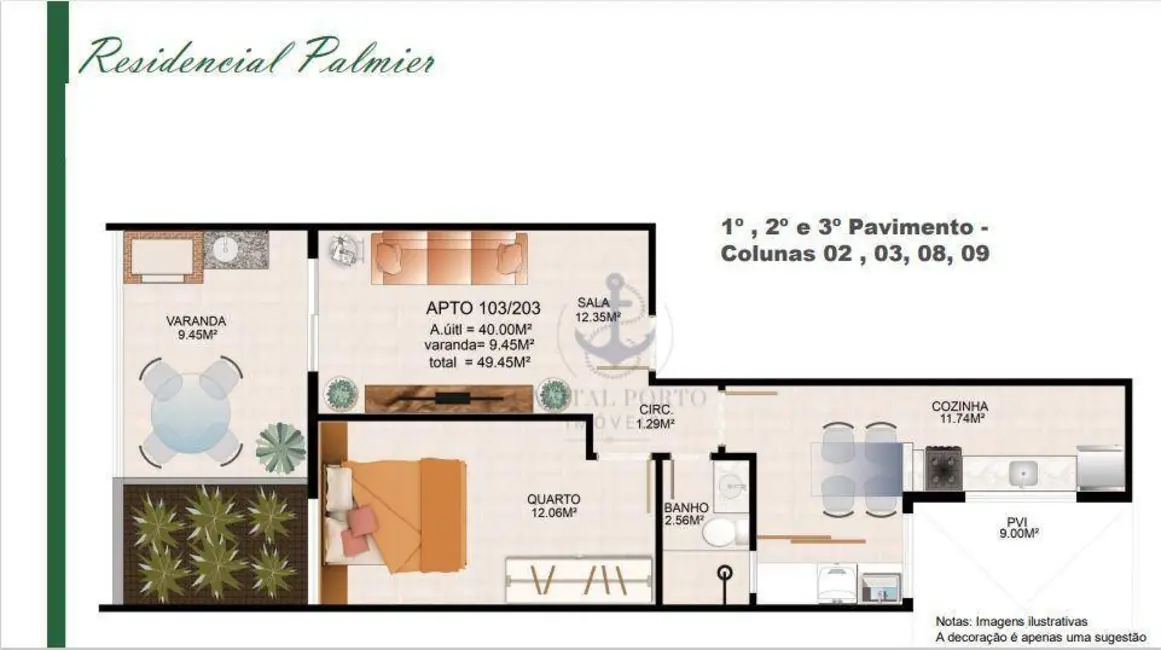 Foto 5 de Apartamento com 1 quarto à venda, 35m2 em Jardim Guanabara, Rio De Janeiro - RJ