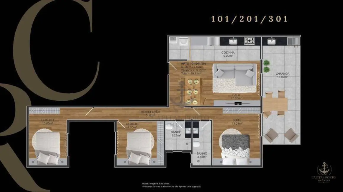Apartamento com 2 quartos à venda, 73m2 em Ribeira, Rio De Janeiro - RJ - imagem 5 Foto 5 de Apartamento com 2 quartos à venda, 73m2 em Ribeira, Rio De Janeiro - RJ