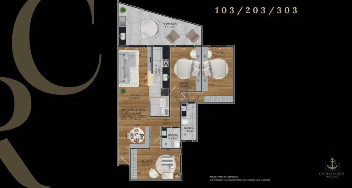 Apartamento com 2 quartos à venda, 73m2 em Ribeira, Rio De Janeiro - RJ - imagem 6 Foto 6 de Apartamento com 2 quartos à venda, 73m2 em Ribeira, Rio De Janeiro - RJ