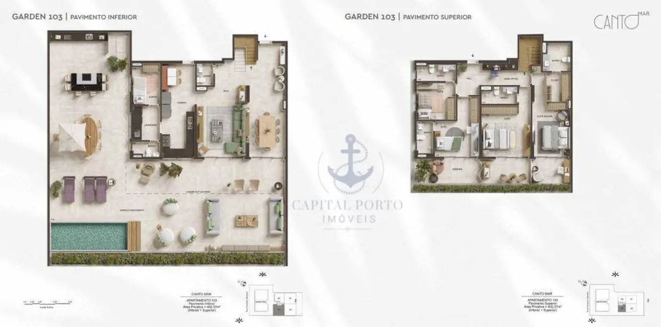 Foto 4 de Apartamento com 4 quartos à venda, 403m2 em Copacabana, Rio De Janeiro - RJ