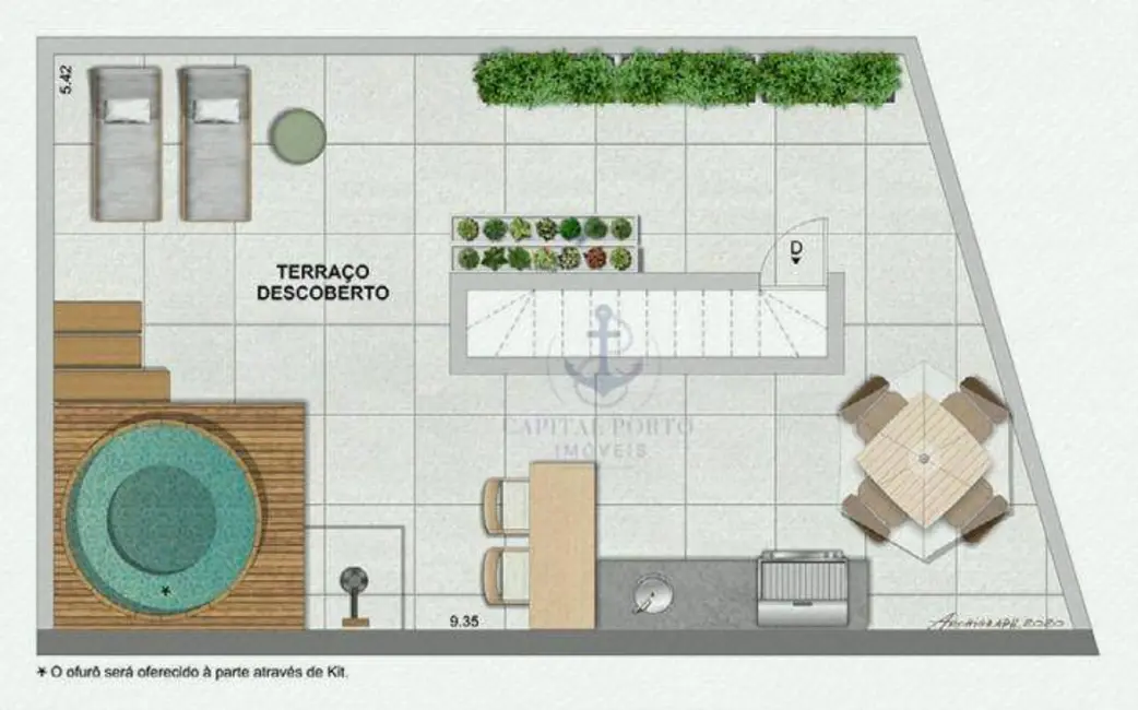 Foto 4 de Cobertura com 1 quarto à venda, 92m2 em Jardim Botânico, Rio De Janeiro - RJ