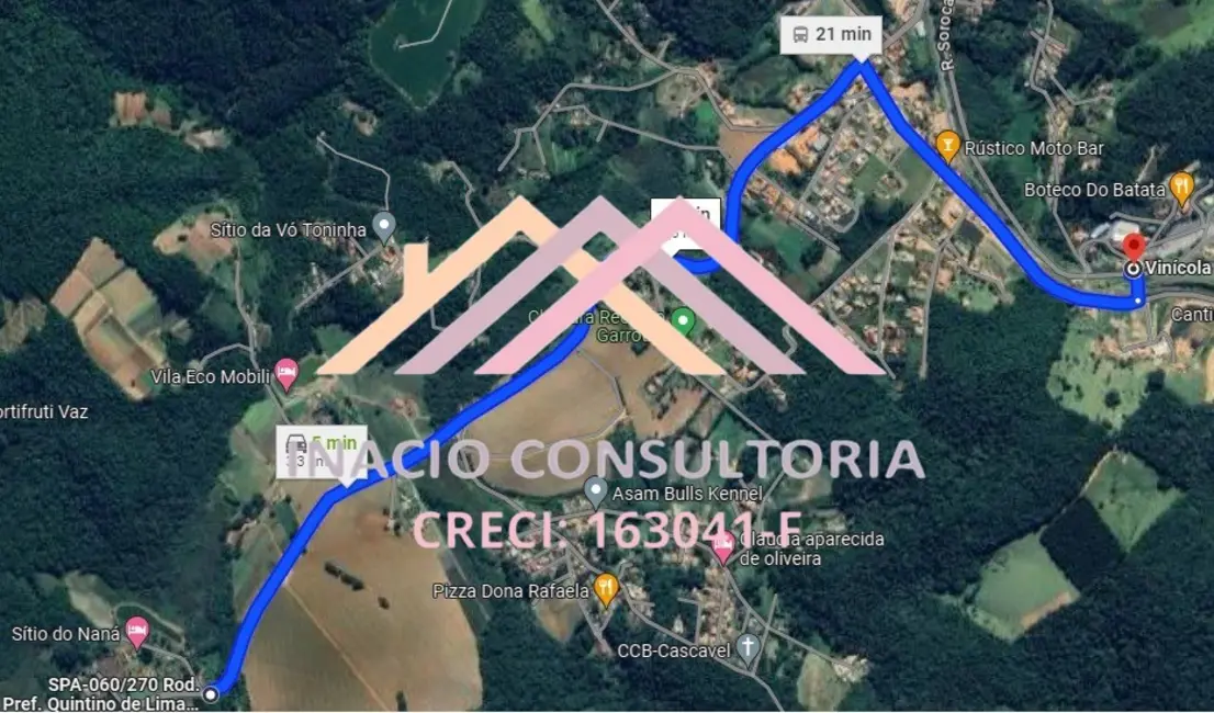 Foto 1 de Terreno / Lote à venda, 370000m2 em Centro (Canguera), Sao Roque - SP