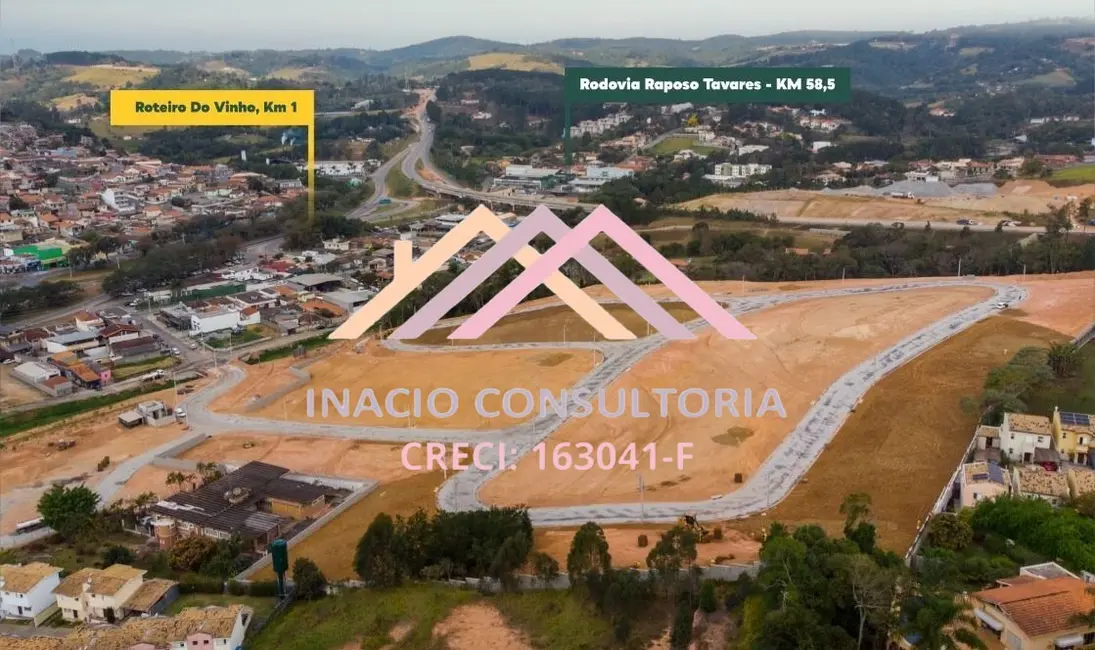 Foto 3 de Terreno / Lote à venda, 250m2 em Jardim Villaça, Sao Roque - SP