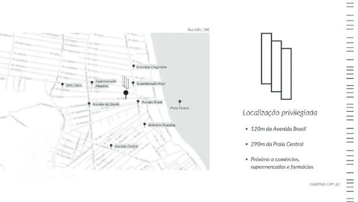 Apartamento com 4 quartos à venda, 120m2 em Centro, Balneario Camboriu - SC - imagem 7 Foto 7 de Apartamento com 4 quartos à venda, 120m2 em Centro, Balneario Camboriu - SC