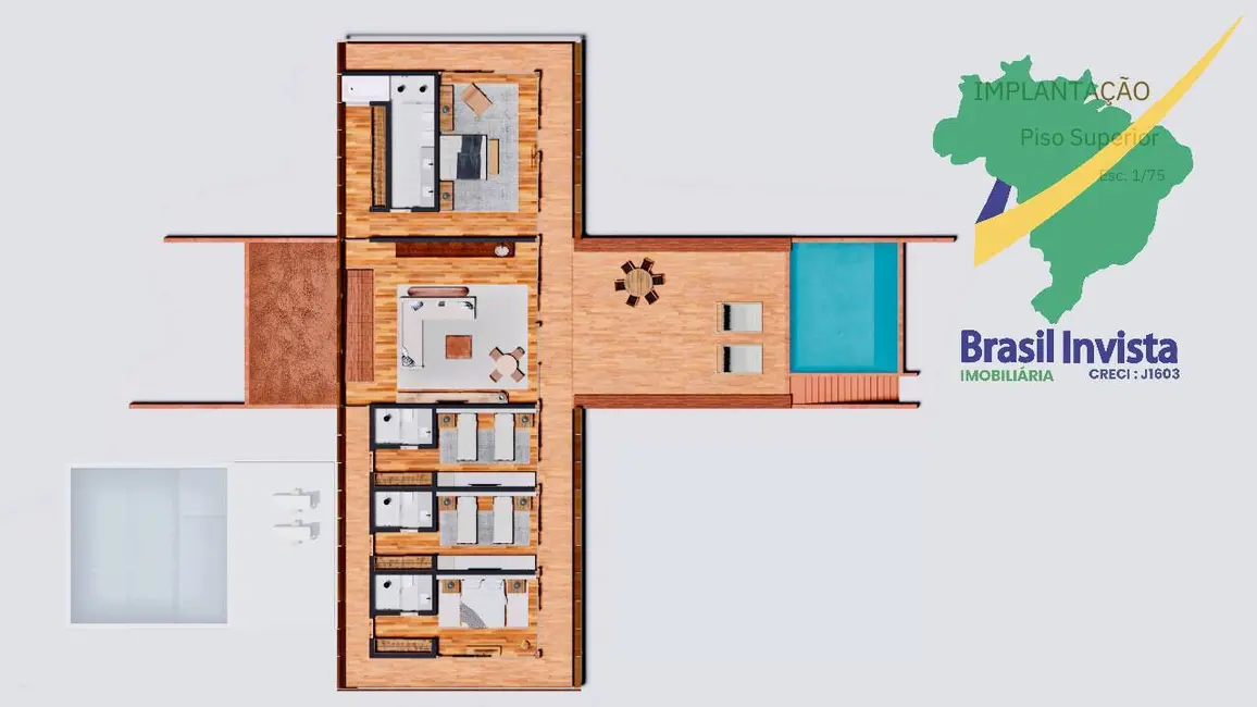 Foto 2 de Casa com 5 quartos à venda, 792m2 em Porto Seguro - BA