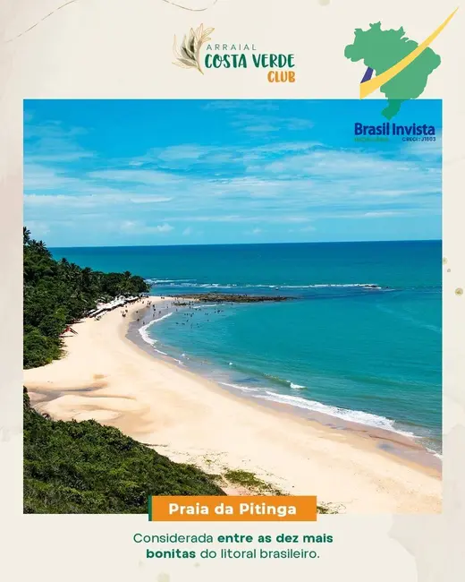 Foto 1 de Terreno / Lote à venda em Porto Seguro - BA