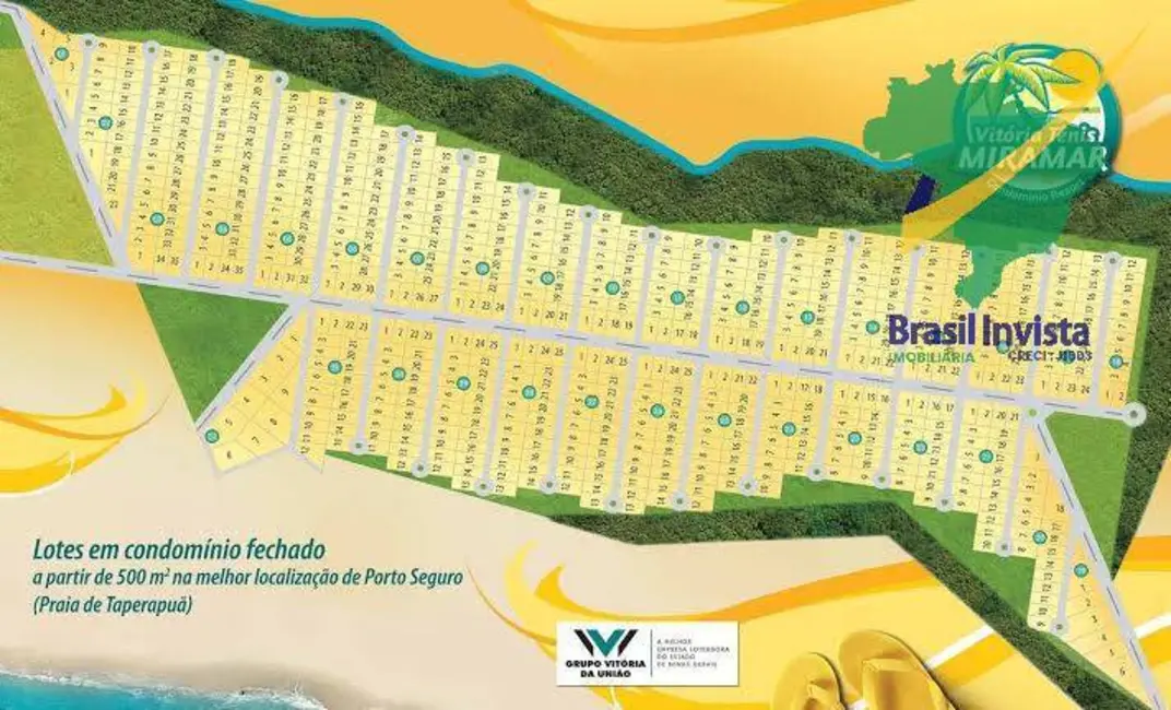 Foto 8 de Terreno / Lote à venda, 500m2 em Porto Seguro - BA