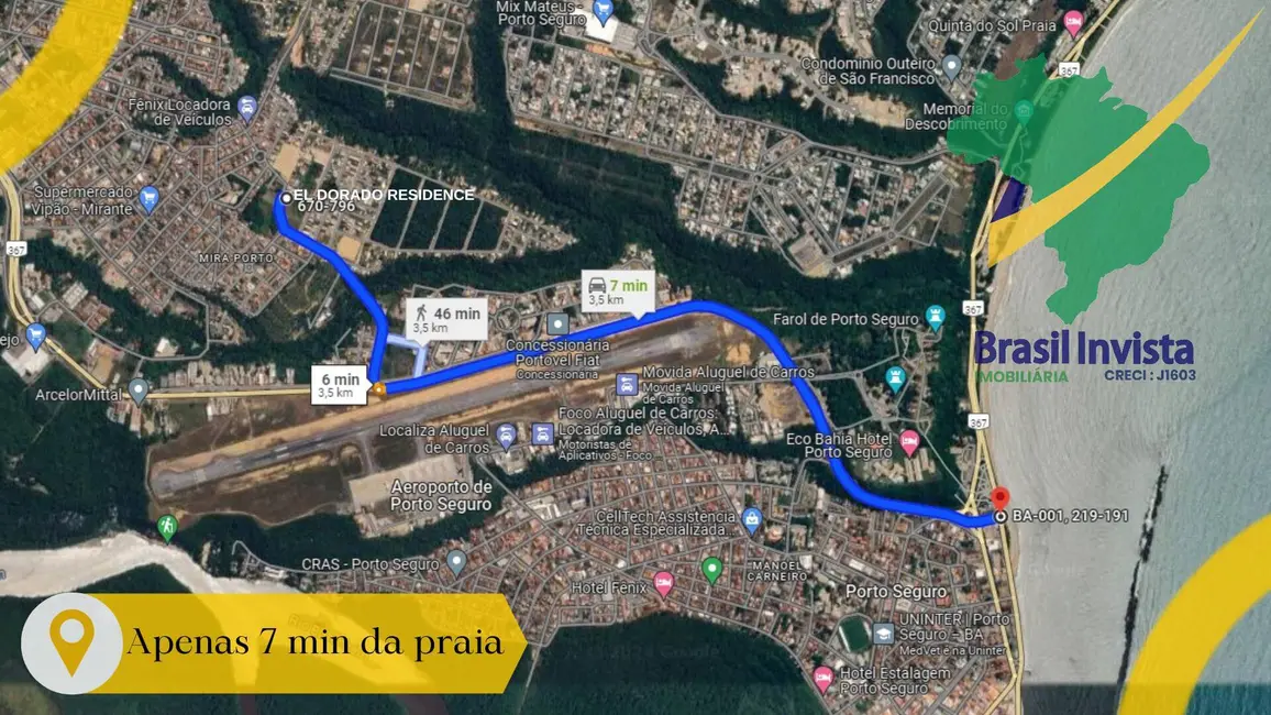 Foto 4 de Apartamento com 3 quartos à venda em Porto Seguro - BA