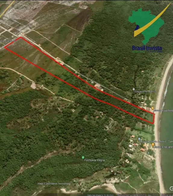 Foto 6 de Terreno / Lote à venda, 320000m2 em Santa Cruz Cabralia - BA