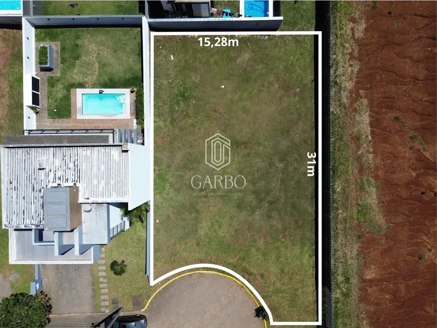 Foto 2 de Terreno / Lote à venda, 384m2 em Country, Santa Cruz Do Sul - RS