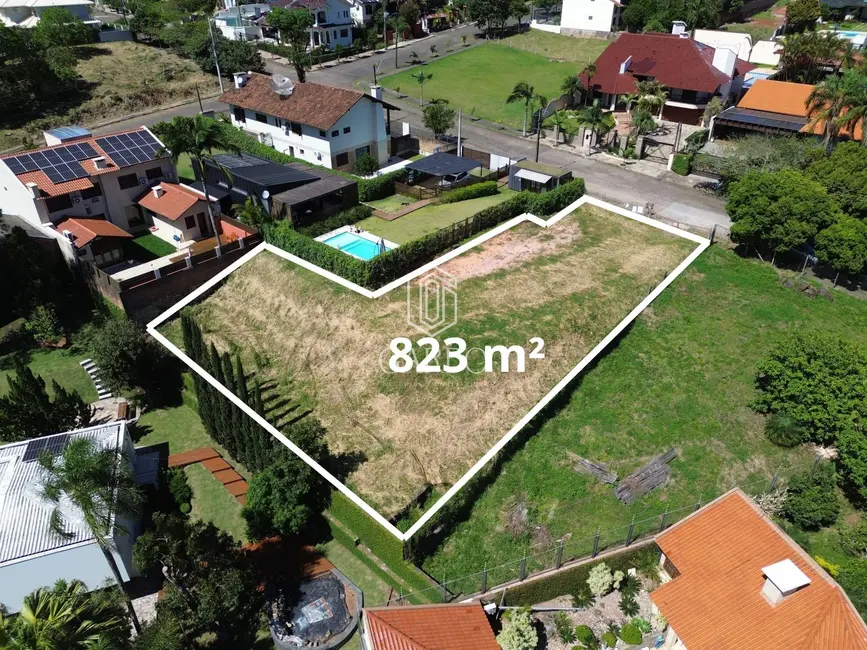 Foto 1 de Terreno / Lote à venda, 827m2 em Higienópolis, Santa Cruz Do Sul - RS