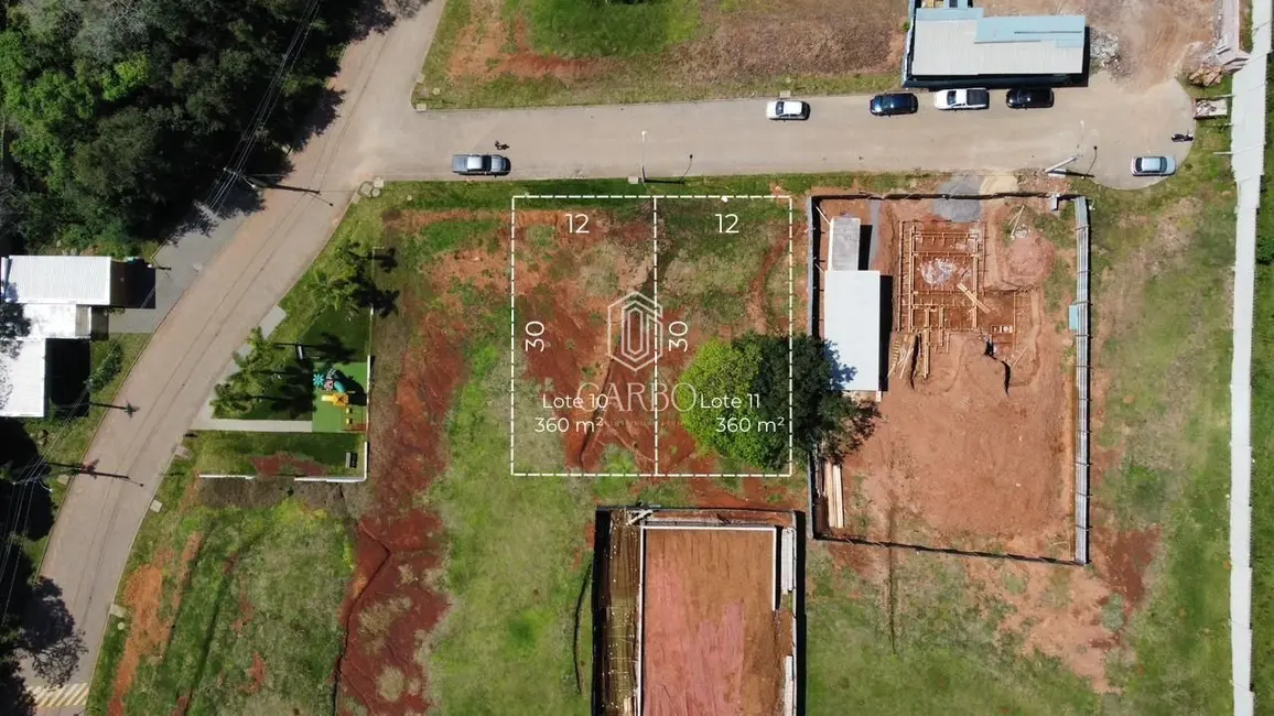 Foto 1 de Terreno / Lote à venda, 360m2 em Country, Santa Cruz Do Sul - RS