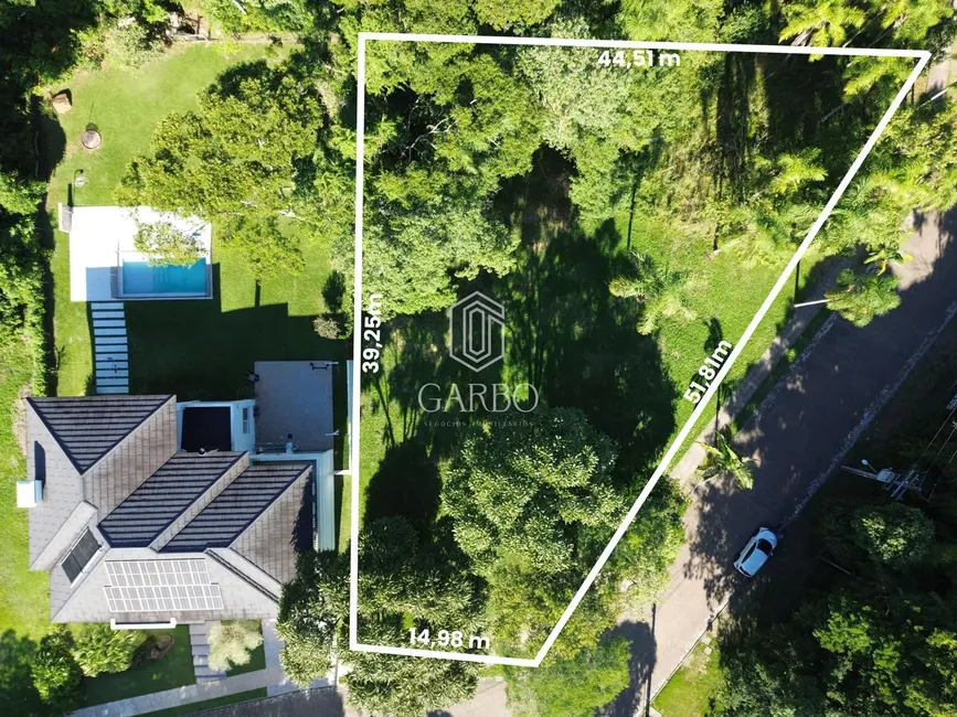Foto 1 de Terreno / Lote à venda, 1299m2 em Jardim Europa, Santa Cruz Do Sul - RS