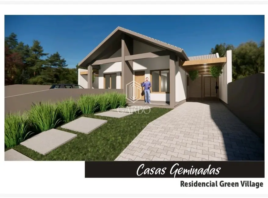 Foto 1 de Casa com 2 quartos à venda, 72m2 em Country, Santa Cruz Do Sul - RS