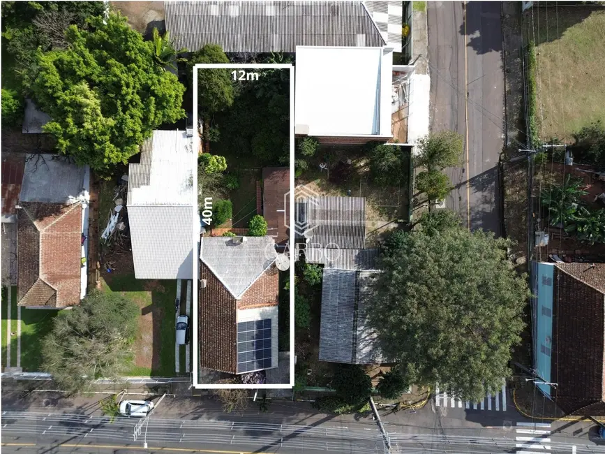 Foto 1 de Terreno / Lote à venda, 480m2 em Bom Jesus, Santa Cruz Do Sul - RS