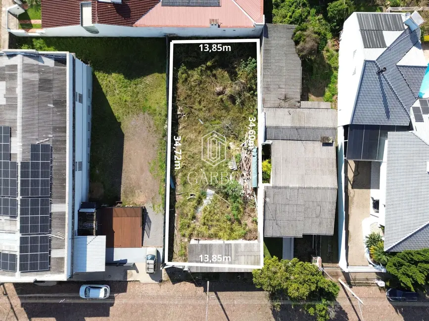 Foto 1 de Terreno / Lote à venda, 480m2 em Goiás, Santa Cruz Do Sul - RS
