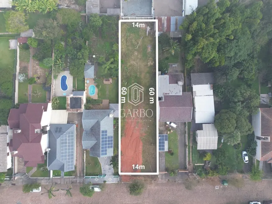 Foto 1 de Terreno / Lote à venda, 840m2 em Goiás, Santa Cruz Do Sul - RS