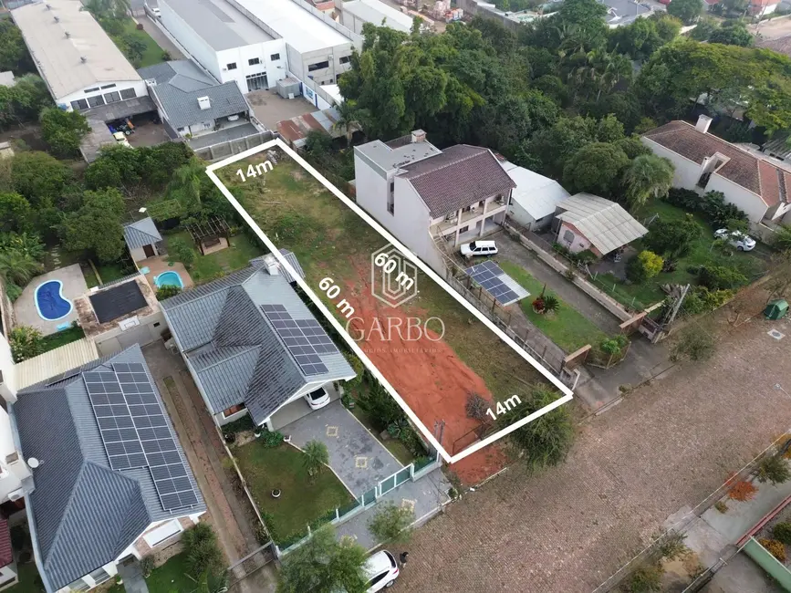 Foto 2 de Terreno / Lote à venda, 840m2 em Goiás, Santa Cruz Do Sul - RS