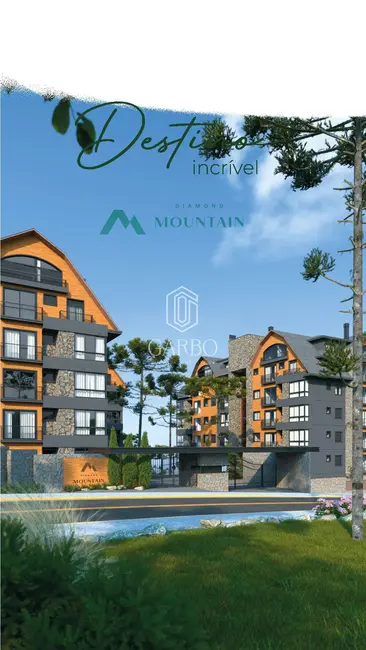 Apartamento com 2 quartos à venda, 86m2 em Gramado - RS - imagem 2 Foto 2 de Apartamento com 2 quartos à venda, 86m2 em Gramado - RS