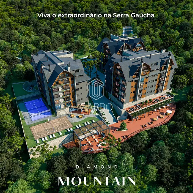 Apartamento com 2 quartos à venda, 86m2 em Gramado - RS - imagem 1 Foto 1 de Apartamento com 2 quartos à venda, 86m2 em Gramado - RS