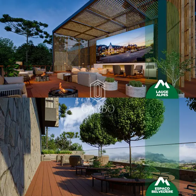 Apartamento com 2 quartos à venda, 86m2 em Gramado - RS - imagem 8 Foto 8 de Apartamento com 2 quartos à venda, 86m2 em Gramado - RS