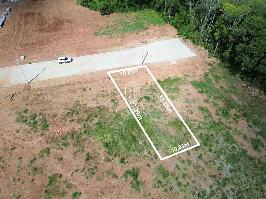 Foto 1 de Terreno / Lote à venda, 360m2 em Linha Santa Cruz, Santa Cruz Do Sul - RS