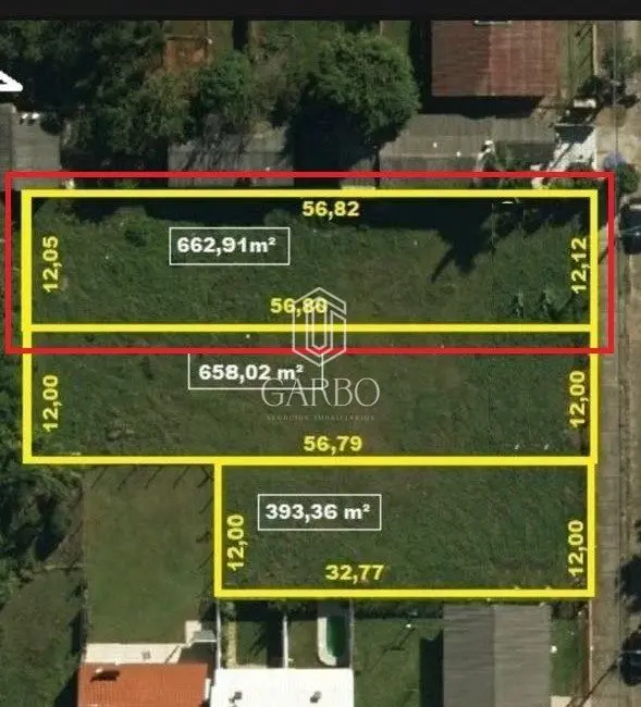 Foto 1 de Terreno / Lote à venda, 663m2 em Avenida, Santa Cruz Do Sul - RS