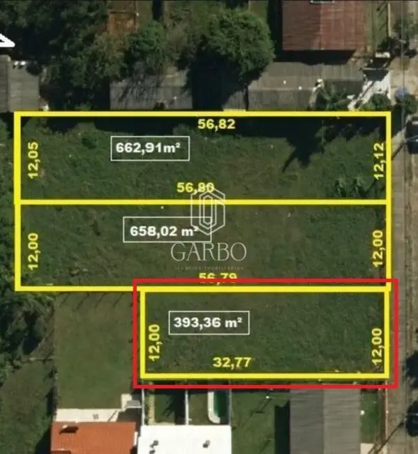 Foto 1 de Terreno / Lote à venda, 393m2 em Avenida, Santa Cruz Do Sul - RS