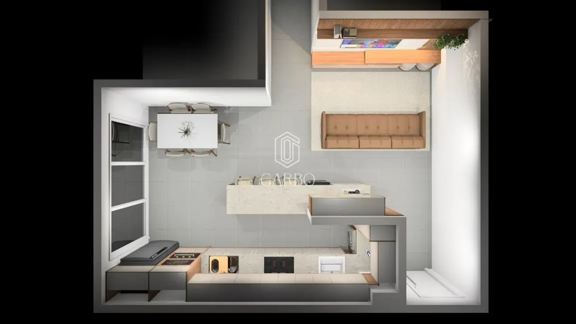 Foto 2 de Apartamento com 3 quartos à venda, 90m2 em Goiás, Santa Cruz Do Sul - RS