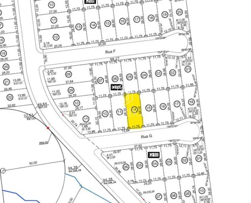 Foto 3 de Terreno / Lote à venda, 329m2 em Country, Santa Cruz Do Sul - RS