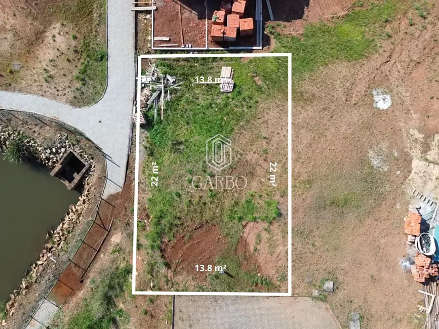 Foto 2 de Terreno / Lote à venda, 304m2 em Country, Santa Cruz Do Sul - RS