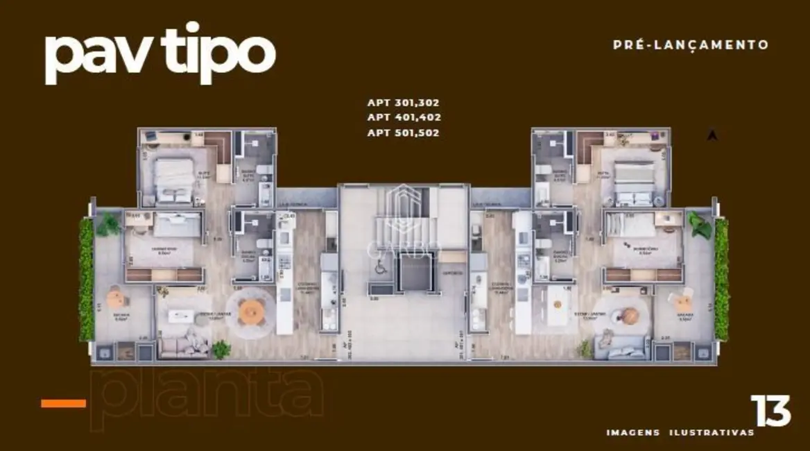 Foto 6 de Apartamento com 2 quartos à venda, 92m2 em Santo Inácio, Santa Cruz Do Sul - RS