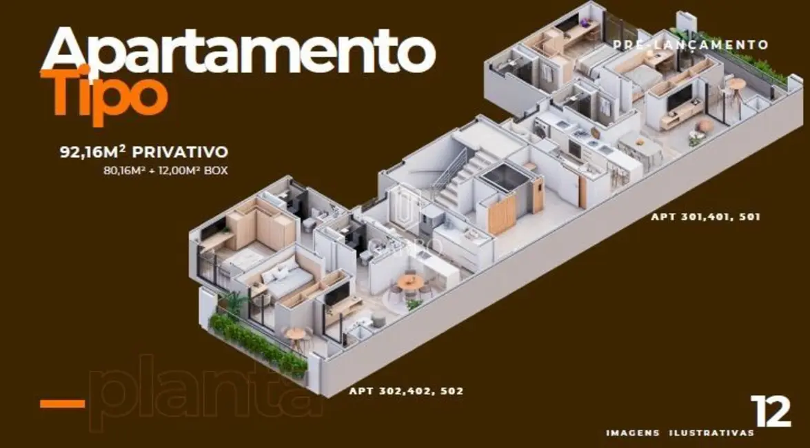 Foto 5 de Apartamento com 2 quartos à venda, 92m2 em Santo Inácio, Santa Cruz Do Sul - RS