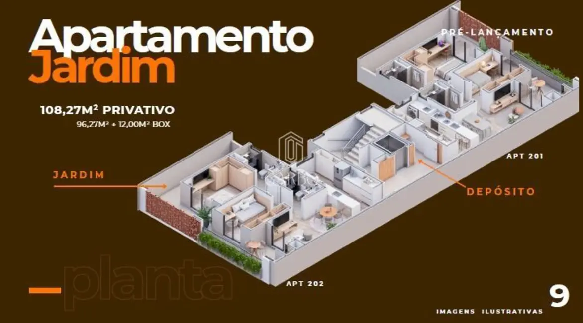 Foto 5 de Apartamento com 2 quartos à venda, 108m2 em Santo Inácio, Santa Cruz Do Sul - RS