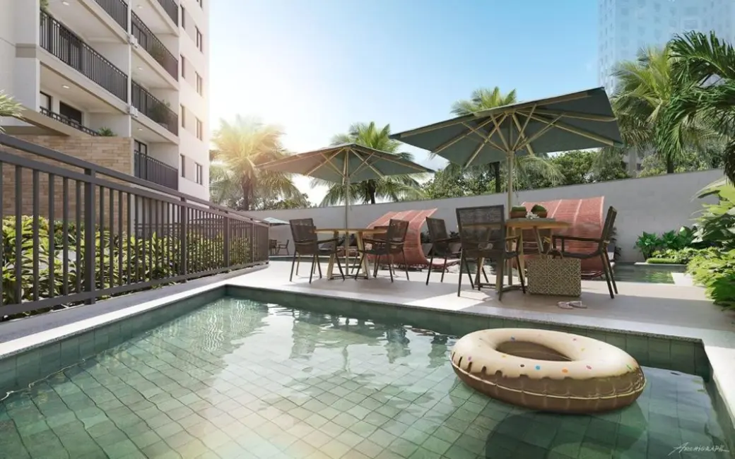 Foto 8 de Apartamento com 2 quartos à venda, 45m2 em Rio Comprido, Rio De Janeiro - RJ
