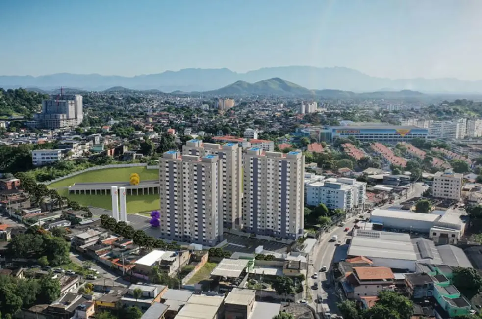 Foto 1 de Apartamento com 2 quartos à venda, 46m2 em Colubande, Sao Goncalo - RJ