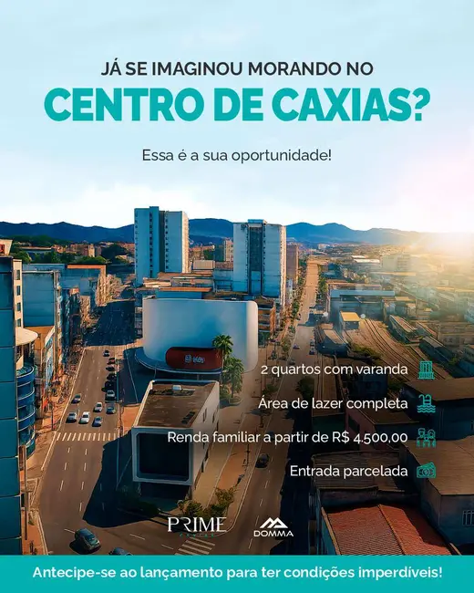 Apartamento com 2 quartos à venda, 44m2 em Centro, Duque De Caxias - RJ - imagem 1 Foto 1 de Apartamento com 2 quartos à venda, 44m2 em Centro, Duque De Caxias - RJ